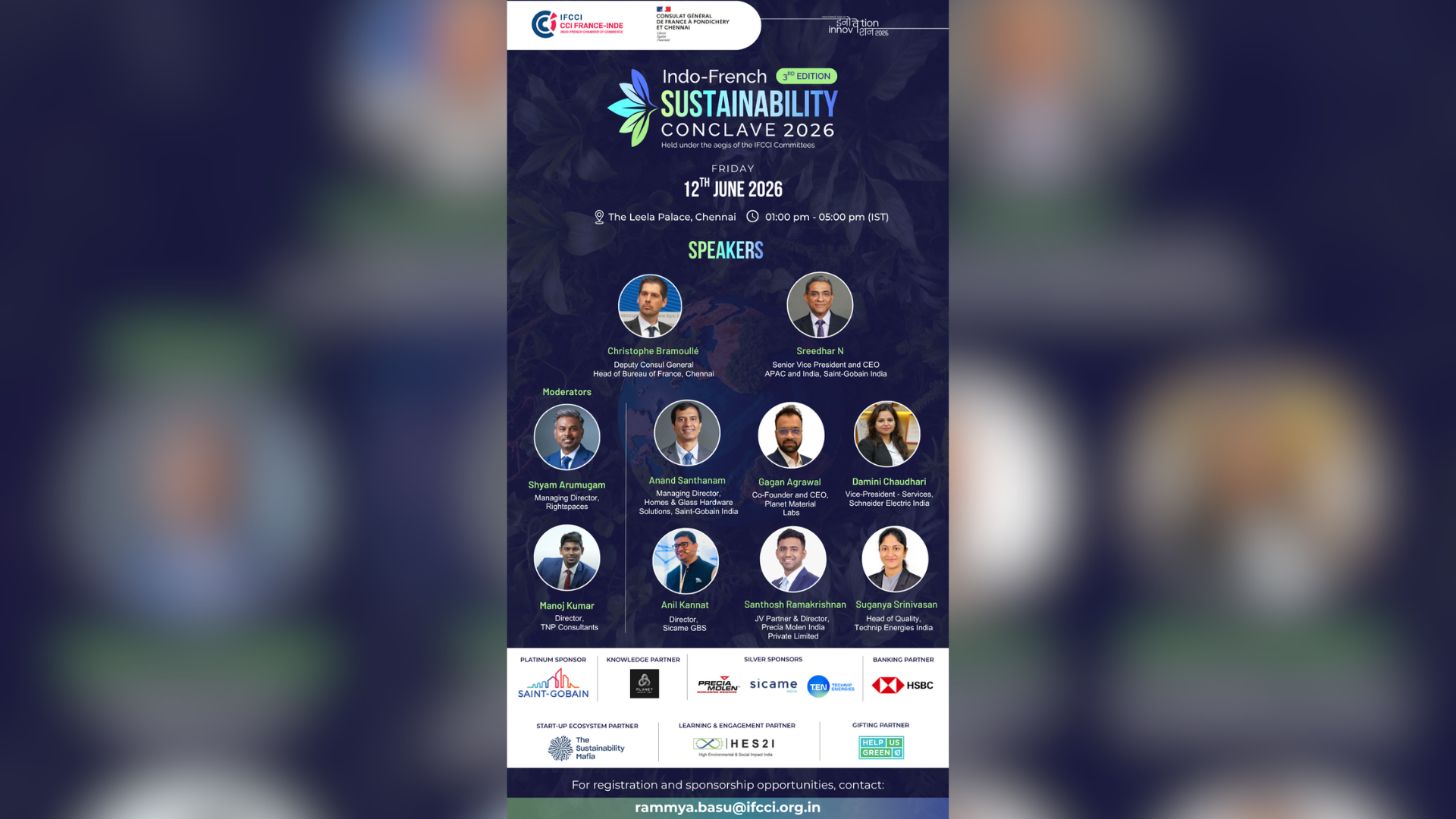 3rd Edition of the Indo-French Sustainability Conclave