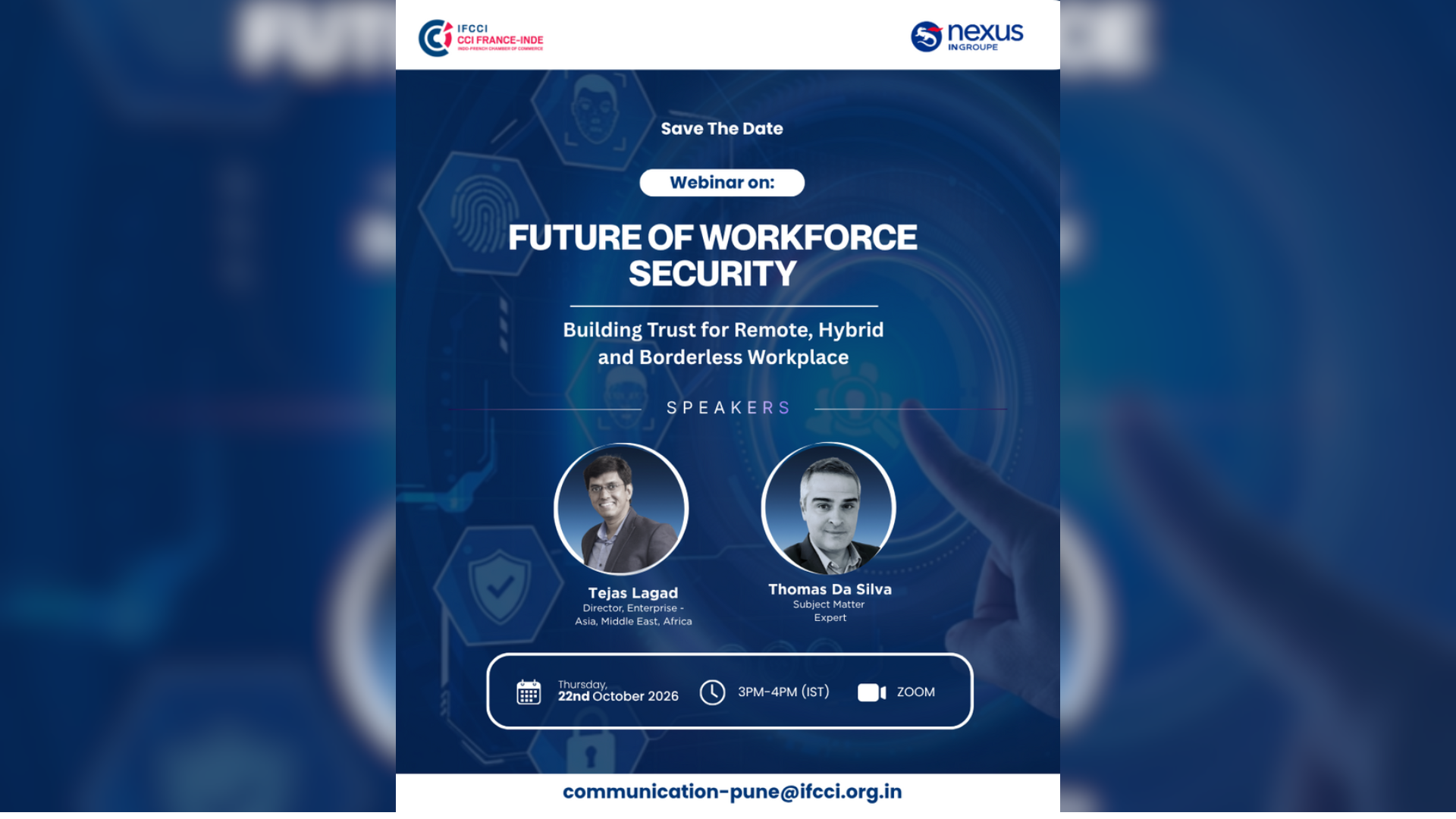 IFCCI Webinar on The Future of Workforce Security: Building Trust for Remote, Hybrid and Borderless Workplace