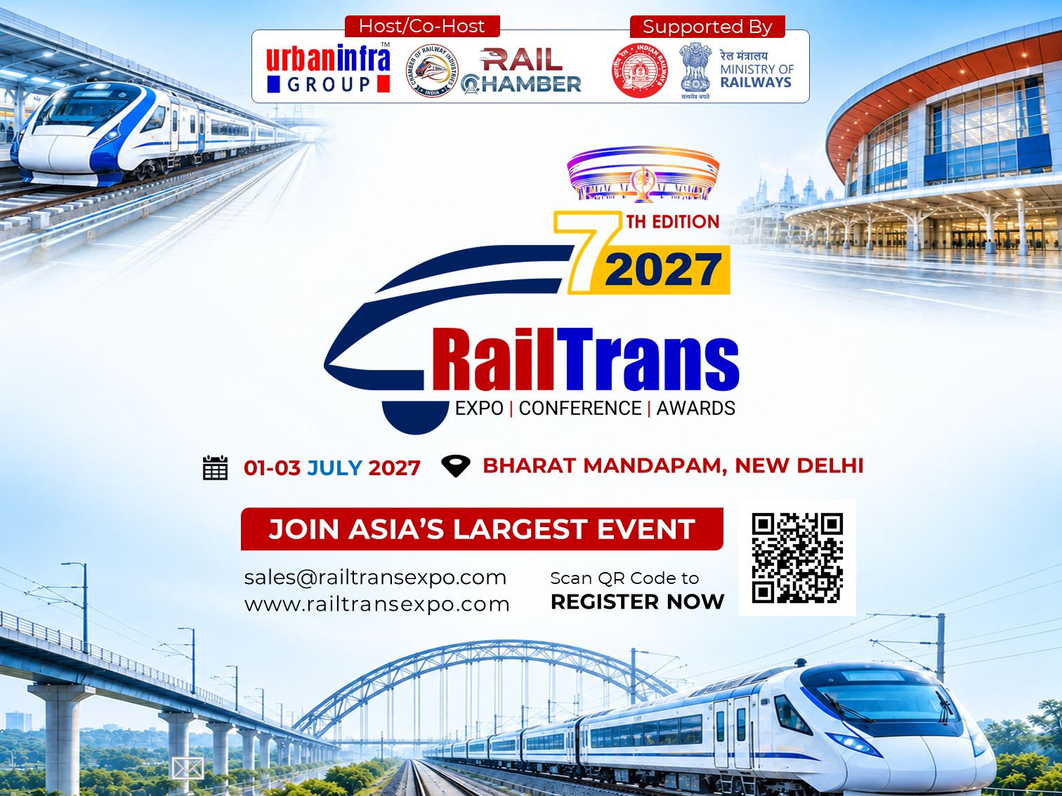 7th RailTrans Expo 2027