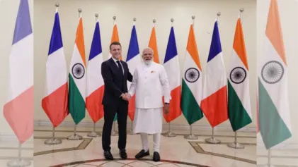 Macron - Modi